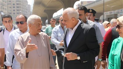 محافظ الجيزة يتفقد تنفيذ المرحلة الثالثة من تطوير وتغطية ترعة المريوطية بفيصل 