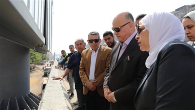 محافظ القاهرة يتفقد تحسين الرؤية البصرية بالدائري