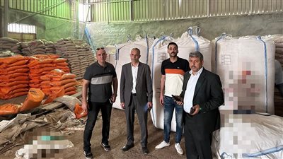 ضبط أسمدة زراعية مدعمة قبل البيع بالسوق السوداء بالبحيرة 