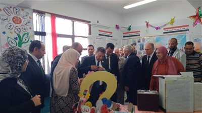افتتاح معرض ختام الأنشطة بإدارة النوبارية التعليمية