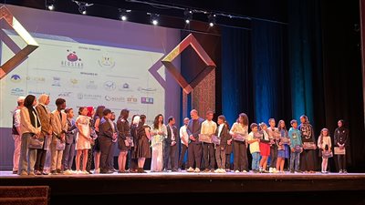 صبري فواز وكندة علوش يختتمان مهرجان الفيلم القصير فى الإسكندرية 