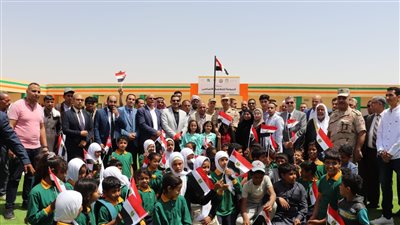 قوات شرق القناة لمكافحة الإرهاب تفتتح مدرسة 