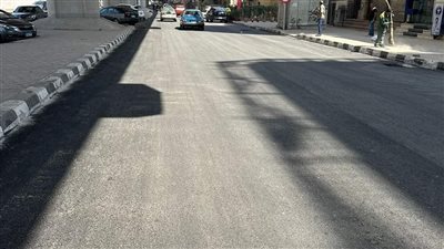 5 صور ترصد رصف شارع المطبعة بين الهرم والملك فيصل بالجيزة (صور)