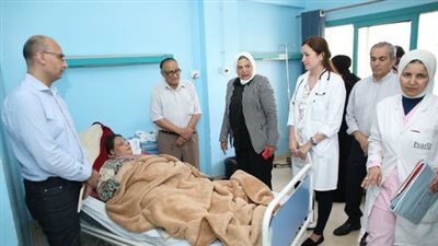 محافظ الجيزة يستجيب لحالة مريضة تحتاج لإجراء عملية جراحية (فيديو وصور)
