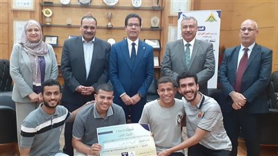 رئيس جامعة بنها يكرم الفائزين في مسابقة العباقرة الموسم الخامس