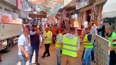 رفع 604 حالات إشغال طريق مخالف بالبحيرة