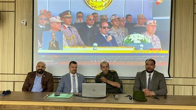 كلية الفنون الجميلة بجامعة الأقصر تعقد ندوة عن دور مصر الداعم للقضية الفلسطينية