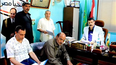 الغرباوي يشهد توقيع عقود تبرع أحد مواطني بني عبيد بقطعة أرض لبناء مدرسة