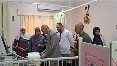 وكيل صحة الشرقية يتابع العمل بمستشفى منيا القمح المركزي