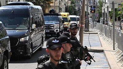 اعتقال رجل للاشتباه بمحاولته مهاجمة موكب نتنياهو