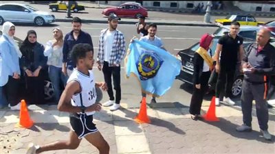 جامعة دمنهور تشارك في ماراثون صحتنا في كوكبنا بالإسكندرية (صور) 