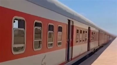 السكك الحديدية: تشغيل قطارات بعربات جديدة على خط المنصورة المطرية