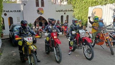 بمشاركة 15 دولة، تفاصيل بطولة رالي الفراعنة للدراجات البخارية (صور)