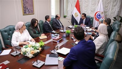 وزير الصحة يبحث مع ممثلي جمعية المعلومات الدوائية 