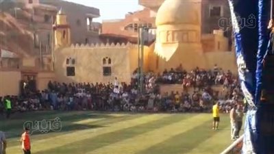 الملعب تحول إلى ساحة حرب، نهاية مجنونة للمباراة الختامية لبطولة سنباط لكرة القدم