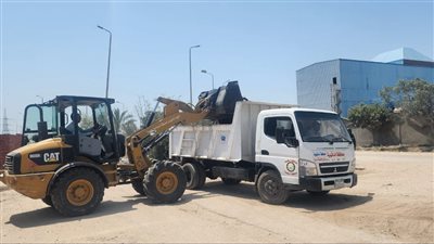 رفع 4 آلاف طن مخلفات من المنطقة الصناعية بجمصة (صور) 