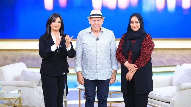 رشيد مشهراوي مع منى