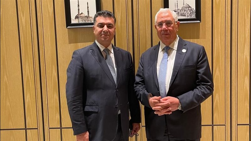 وزير الزراعة ونظيره