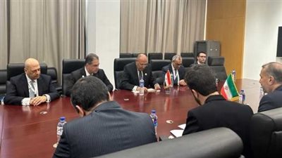  شكري يلتقي وزير خارجية إيران على هامش القمة الإسلامية، تفاصيل
