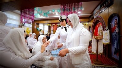  إقامة قداس عيد القيامة في مراكز الإصلاح والتأهيل للنزلاء المسيحيين (صور) 