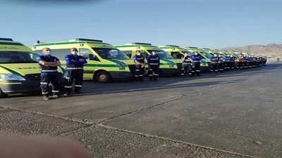 تشغيل 7 وحدات إسعاف جديدة بالطريق الزراعي أسيوط - القاهرة 