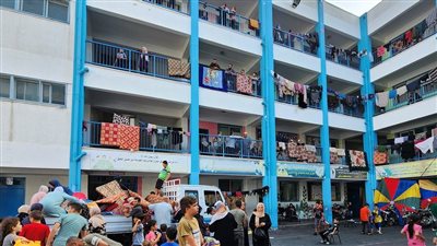 استشهاد 6 فلسطينيين إثر قصف جيش الاحتلال مدرسة تابعة للأنروا