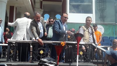 محافظ الإسكندرية يطلق إشارة الماراثون الرياضى احتفالا بعيد الربيع (فيديو وصور)