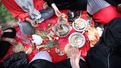 الفسيخ والرنجة يتصدران احتفالات شم النسيم بالحدائق (صور)