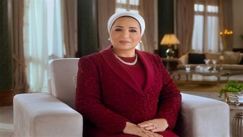 قرينة الرئيس السيسي،