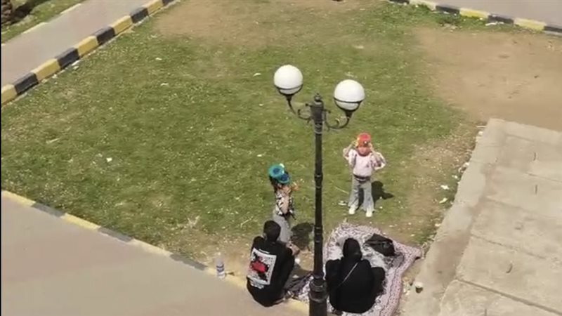توافد على الحدائق