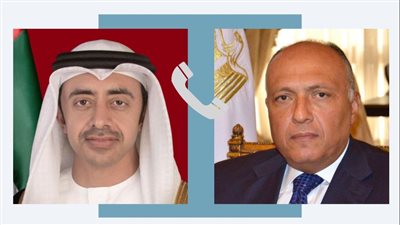 وزير الخارجية يتابع مع نظيره الإماراتى تطورات التحركات الإسرائيلية في رفح الفلسطينية