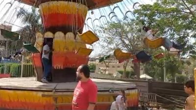 إقبال متوسط من أهالي أسيوط على الحدائق والمتنزهات في احتفالات الربيع (فيديو) 