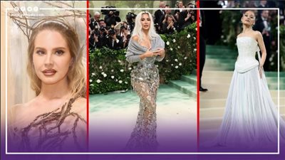 أريانا جراندي وكيم كارداشيان ولانا دل راي، أفضل 10 فساتين بحفل الميت جالا