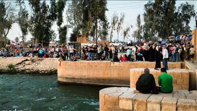 مالديف الغلابة، 20 صورة ترصد احتفال أهالي المنوفية بشم النسيم