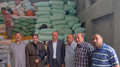 توريد 114 ألف طن قمح لشون البحيرة 
