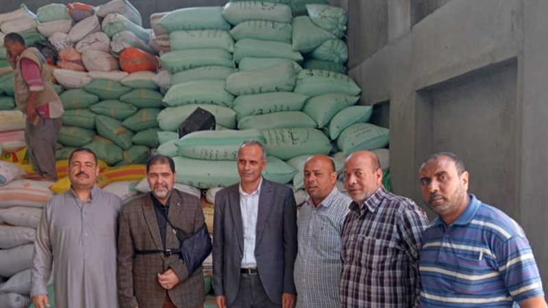 توريد القمح بالبحيرة