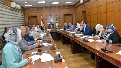 محافظ الدقهلية يناقش مع اللجنة العليا للإعلانات خطة تعظيم الموارد 