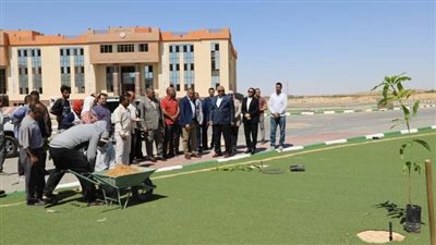 الزملوط يتابع التشطيبات النهائية بالعاصمة الإدارية الجديدة بالوادي الجديد (صور)