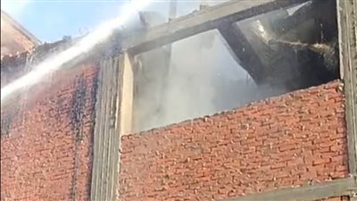 الحماية المدنية بالإسماعيلية تسيطر على حريق عقار بالقنطرة غرب (صور) 