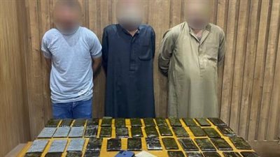 حبس 6 عناصر إجرامية بتهمة حيازة كميات من الحشيش والهيروين بكفر الشيخ