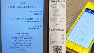 السكك الحديدية: إتاحة حجز تذاكر القطارات من خلال 