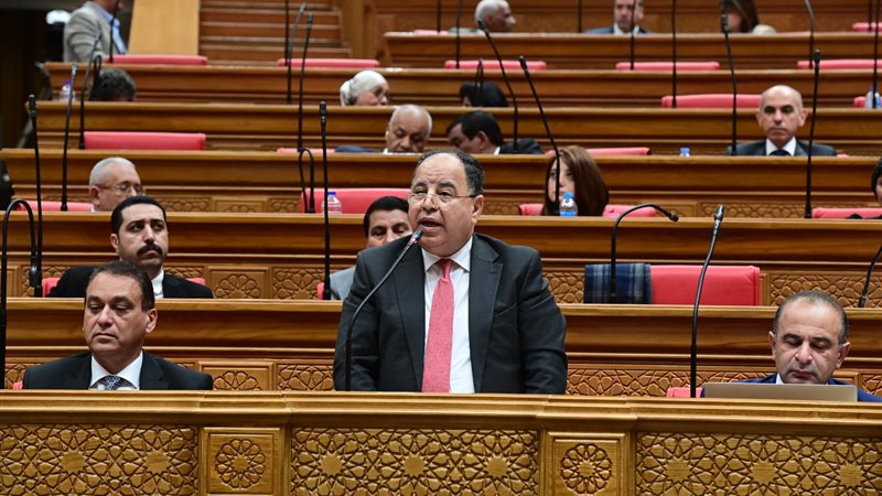 وزير المالية بجلسة