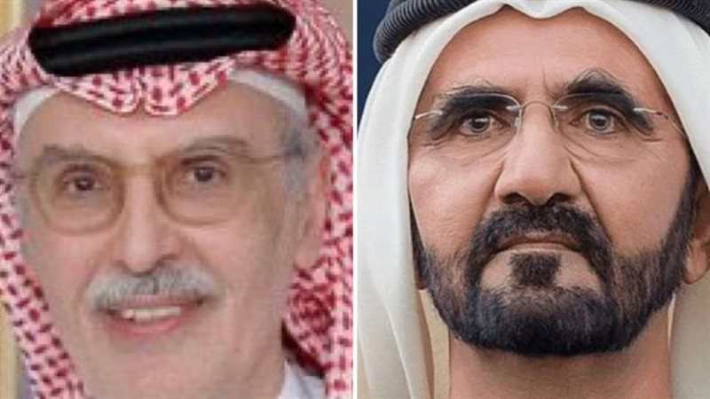 محمد بن راشد والأمير