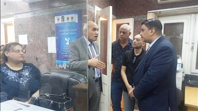 السكرتير العام بسوهاج يتفقد إجراءات تلقي طلبات التصالح بالمراكز التكنولوجية