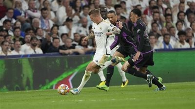 دوري أبطال أوروبا، البايرن يحافظ على تقدمه أمام ريال مدريد في 80 دقيقة