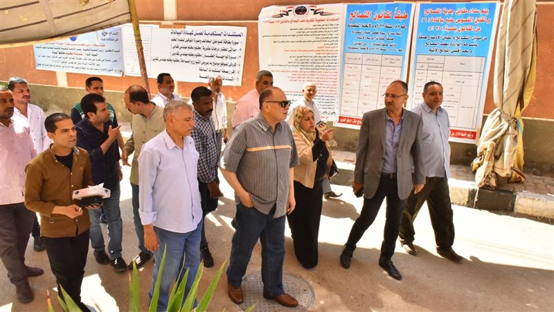 محافظ أسيوط يتفقد