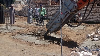 إزالة 5 حالات تعد على الأراضي وتحرير 32 محضرا بالأقصر