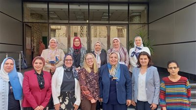 تمريض عين شمس تبحث التعاون مع جامعة كاليفورنيا