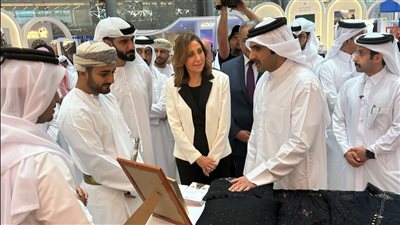 وزيرة الثقافة تُشارك في افتتاح الدورة 33 لمعرض الدوحة للكتاب