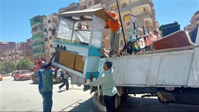 إزالة 26 حالة تعدٍ في محافظة الإسماعيلية (صور)